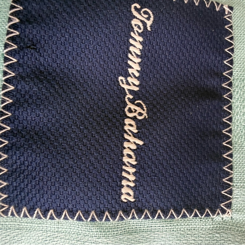 Tommy Bahama Men’s Linen/Cotton Blend Long Sleeve Button Down Shirt. Size Large - Picture 8 of 10
